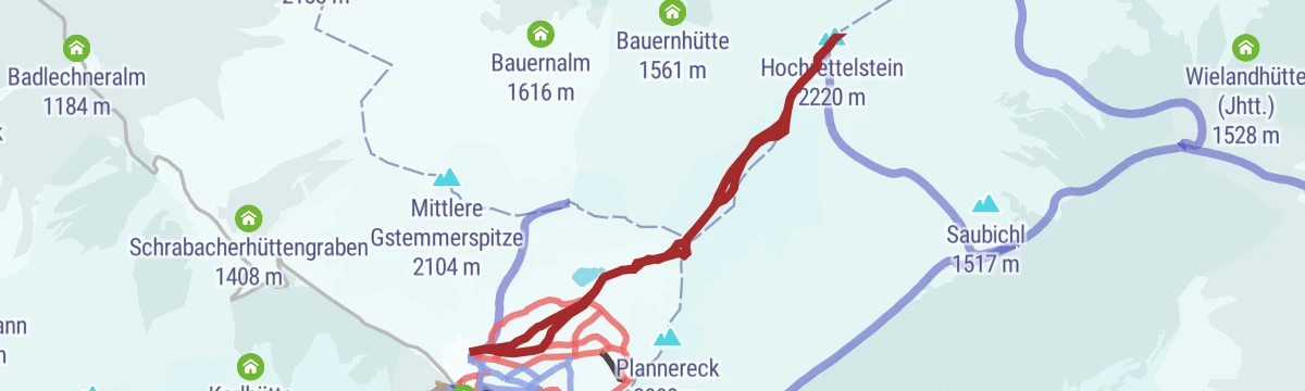 Skitour zum Hochrettelstein